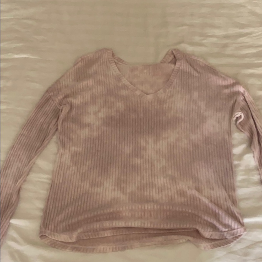 blush pink shirt